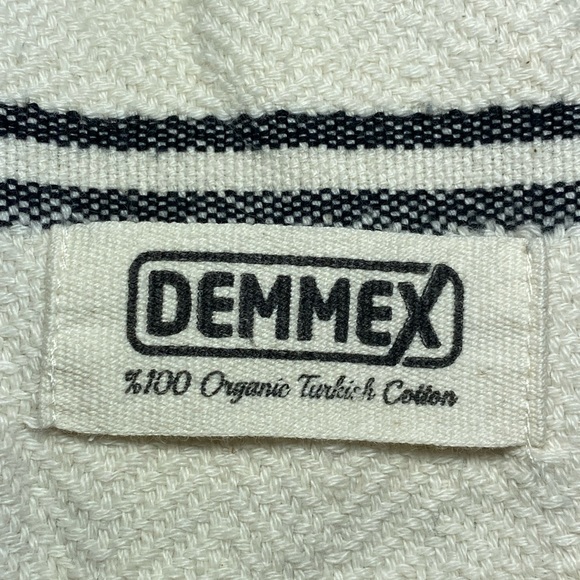 DEMMEX Towels Ibiza SpaTurkish Cotton Beach Blanket XXL 75"x37" black Diamond - Picture 7 of 7